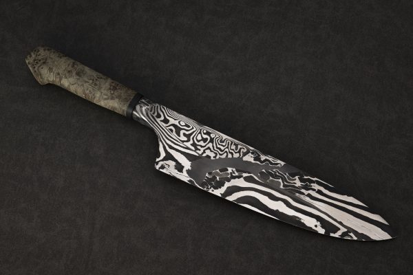 Canister Damascus Chef Knife - Image 2